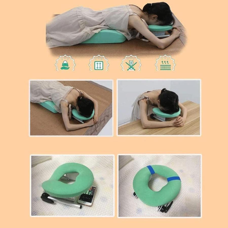 眼科手術後のフェイスダウン枕、うつ伏せ 枕 網膜 剥離 回復中の網膜