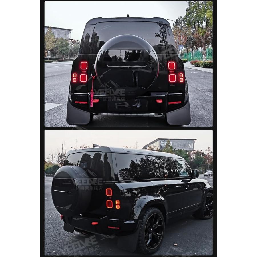 ランドローバーディフェンダー タイヤカバー DEFENDER ブラック 黒 新品 Amazon | FTAPACCE スペアタイヤカバー Portecor ランドローバー