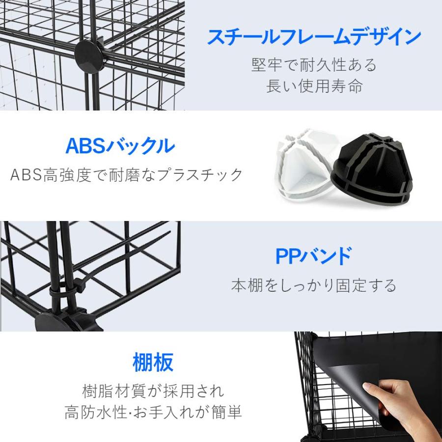 最終値下げ】 DOSHISHAワイヤーラックM1217-5BK 収納棚 黒色 楽天市場