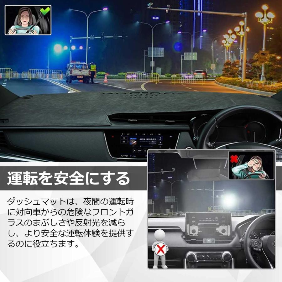 日産 エクストレイル T31系 ダッシュボードマット 深海レザー素材 車内