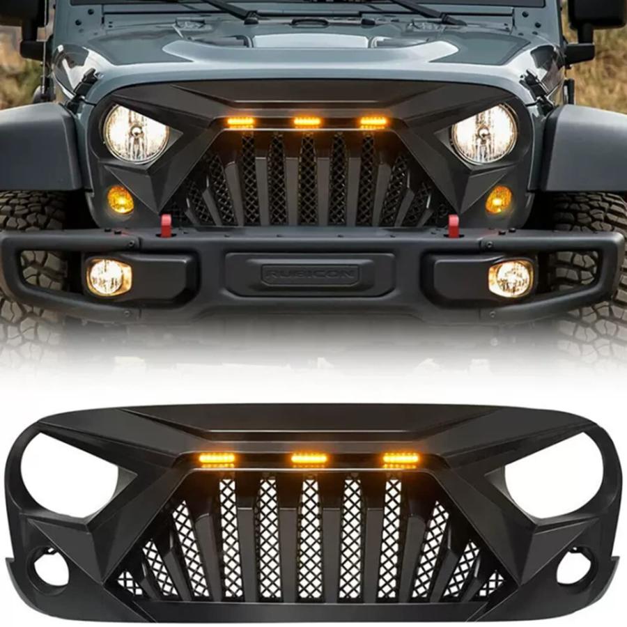 Jeep ジープ ラングラー フロント グリル カバー 10001320.jpg