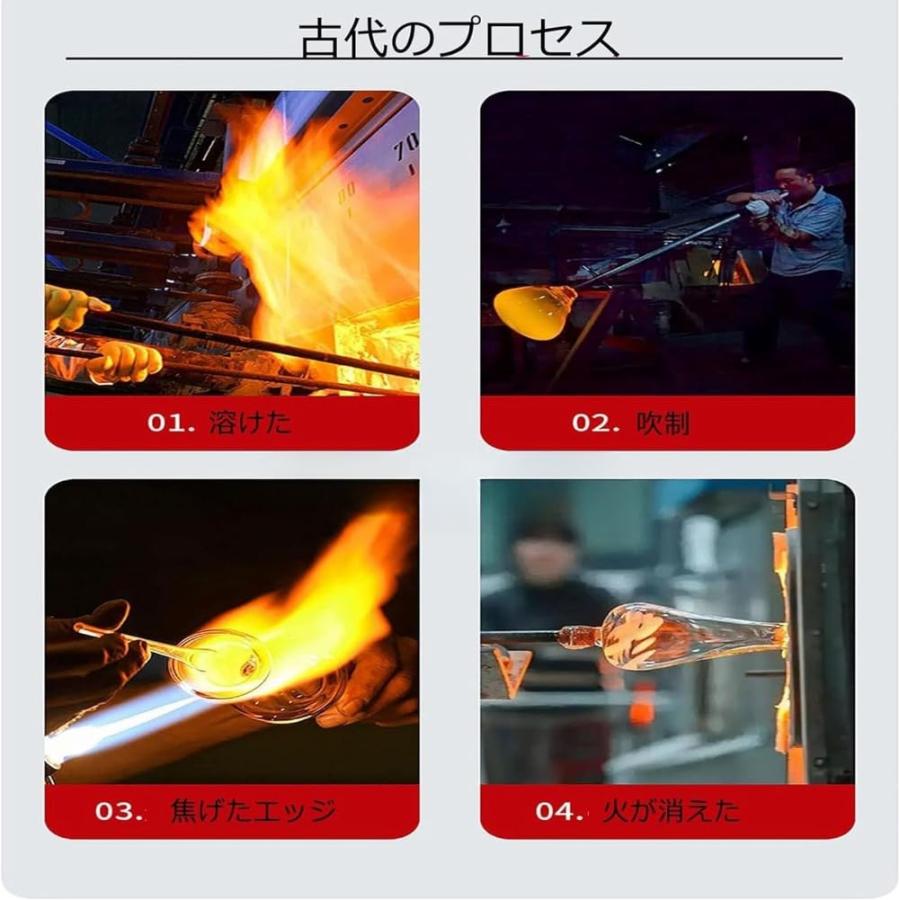 クラインの壺 クラインガラス瓶のおもちゃ、小さな装飾ガラス瓶、科学