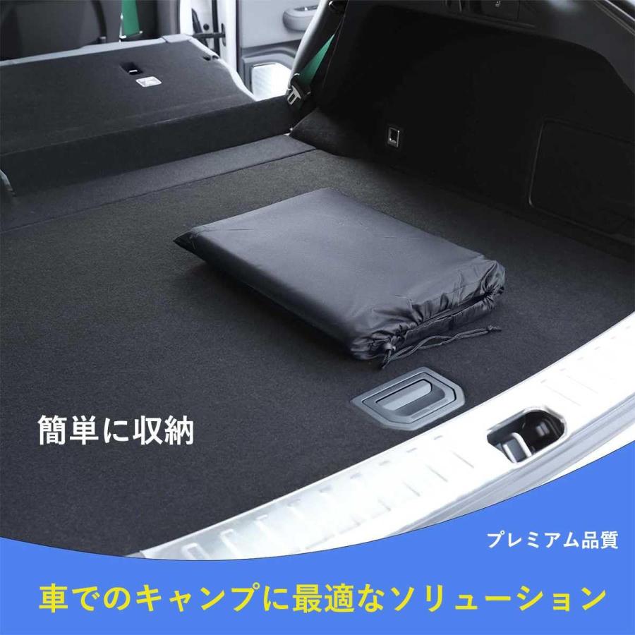 新型 スズキ ソリオ SOLIOに適用 車中泊 マット 車内ベッド 後部座席