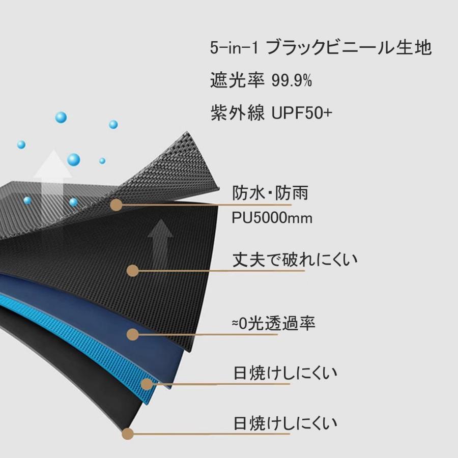 カーオーニング カーサイドオーニング 650Dオックスフォード生地PU