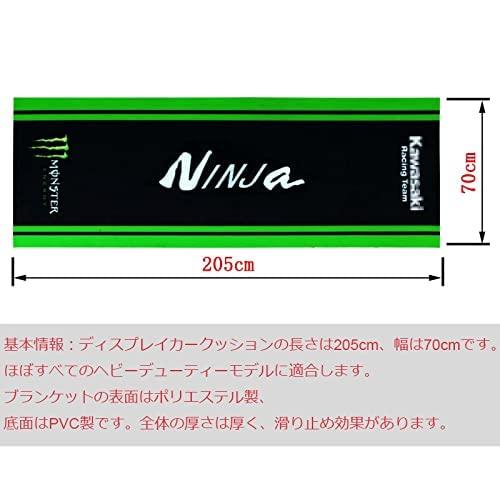 カワサキニンジャ 250 ZX25R ZX-6R 10R 400 2018 2019 2020 2021モーターサイクルカーマットディスプレイマットZ1000 ニンジャ650 1000sx 忍者400 Z800 Z900RS 6｜yoyo68-stroe｜02