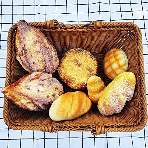 藤かご バスケット ハンドル付き 持ち運び便利 手さげ 整理箱