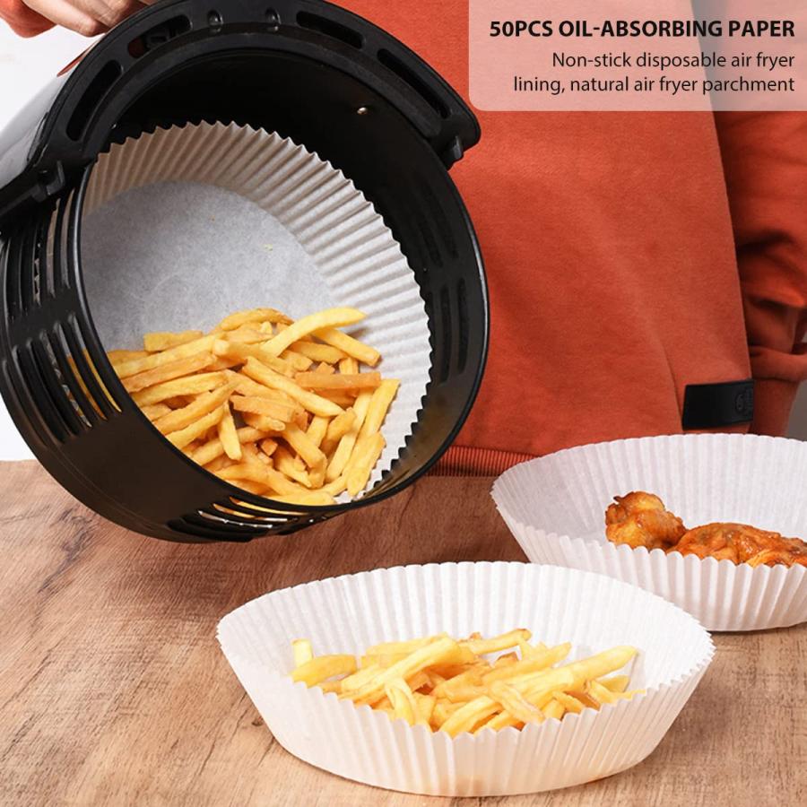 エアフライヤー用紙 エアフライヤー紙 内径16cm/20cm 使い捨て紙