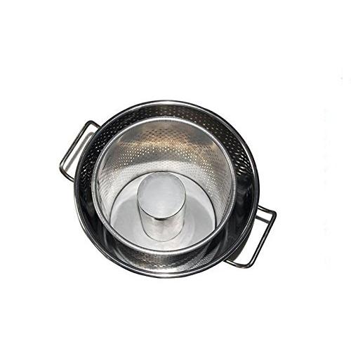 搾汁機 12L ワイン圧搾機 ステンレス鋼 果汁 絞り器 … (12L) : yoyo