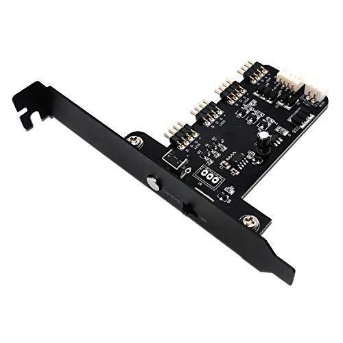 EASYDIY TAURUS 代引き手数料無料 PCIE スロット RGB FAN STRIP LED コントロールカード ASUS社AU 96%OFF