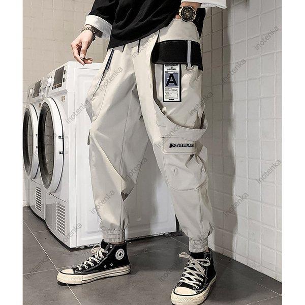 カーゴパンツジョガーパンツメンズ秋春冬カジュアルお洒落カッコイイヒップホップ男性ロングパンツボトムスゆったりアメカジ長ズボン大学生 Yoyoyo Bptnu253 Yoyoyo本舗 通販 Yahoo ショッピング