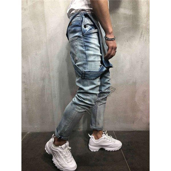オーバーオールデニムメンズサロペットジーンズスキニーパンツロングつなぎ作業服オールインワンダーメージアメカジジーパンおしゃれ Yoyoyo Tbihm054 Yoyoyo本舗 通販 Yahoo ショッピング