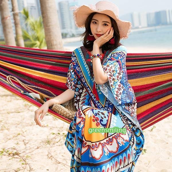エスニック ワンピース きれいめ リゾートワンピース 涼しい マキシ丈 マキシワンピース 夏 半袖 アジアン ワンピース インド風 | ブランド登録なし | 12