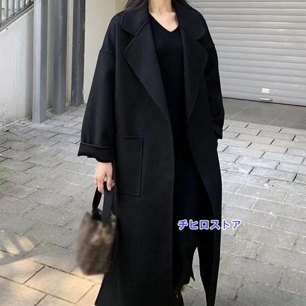 チェスターコート レディース 超ロング丈 女子 アウター 7color 暖かい