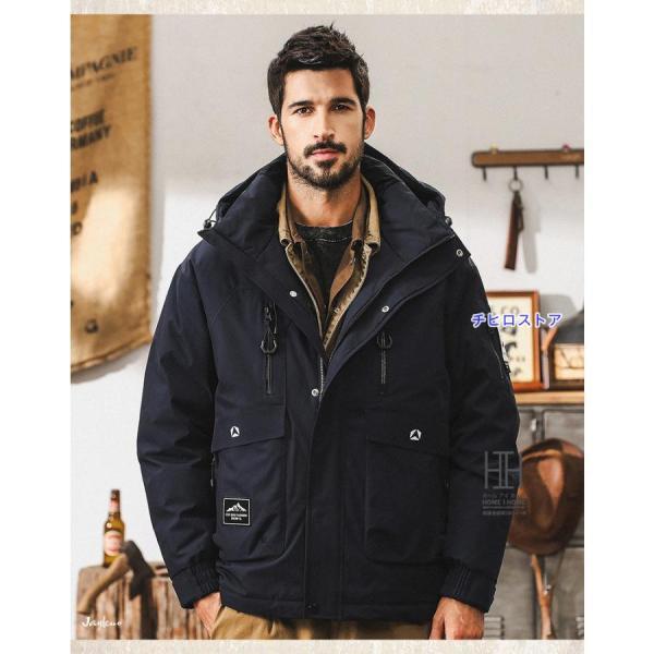 [foveitaa] ダウンジャケット メンズ 冬服 ウィンターダウンジャケット phenix 別注 WINDSTOPPER(R) PRODUCTS BY GORE-TEX LABS スタンド