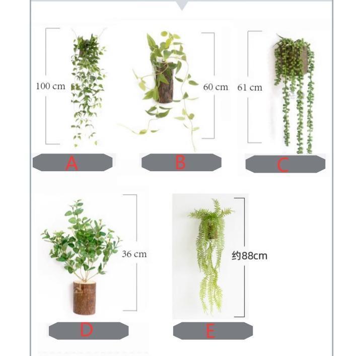 ウォールグリーン 壁掛け フェイク 木枠 フェイクグリーン 観葉植物