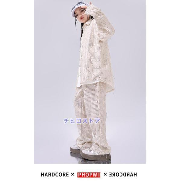ダンス衣装 セットアップ シャツ パンツ ジャズヒップホップ 派手
