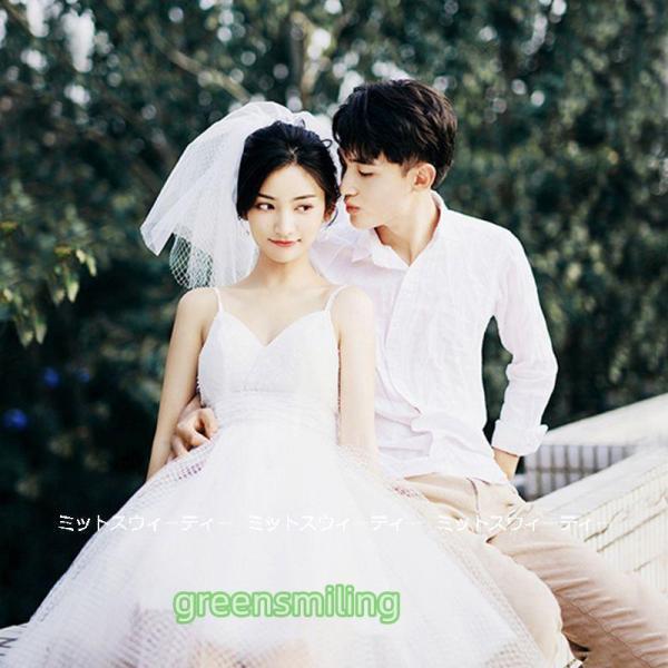 ウェディングドレス 花嫁 二次会 ウエディングドレス 学校前撮り 結婚 