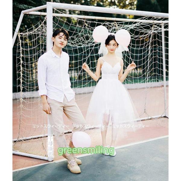 ウェディングドレス 花嫁 二次会 ウエディングドレス 学校前撮り 結婚 
