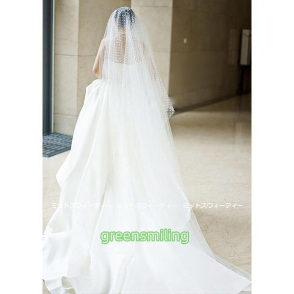 ウェディングドレス 花嫁 二次会 ウエディングドレス 結婚式 ロングドレス Aライン サテン ビスチェ ベアトップ 前撮り 披露宴 シンプル ブライダル トレーンの画像