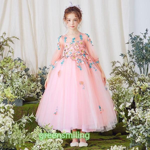 子供ドレス ピアノ発表会 結婚式 キッズ フォーマルドレス ワンピース 
