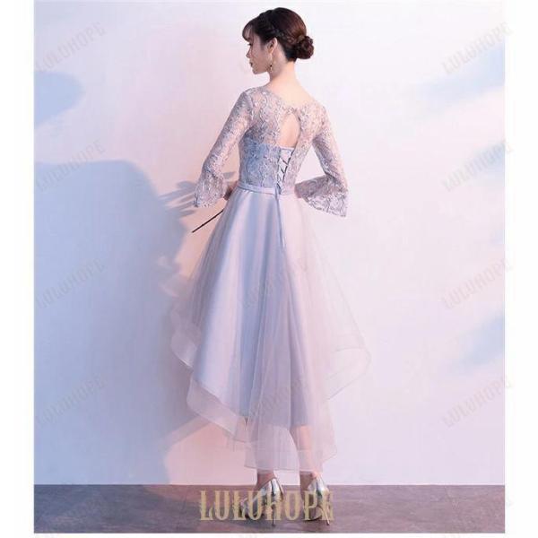 パーティードレス フィッシュテールドレス ロング丈 ショート丈