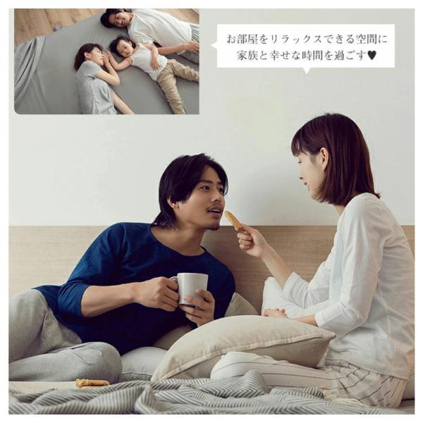 布団カバーセット グレー 掛け布団カバー 枕カバー ボックスシーツ