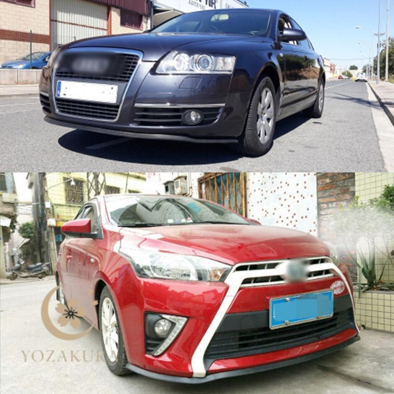 フロントスポイラー 汎用 リップスポイラー チンスポイラー エアロ