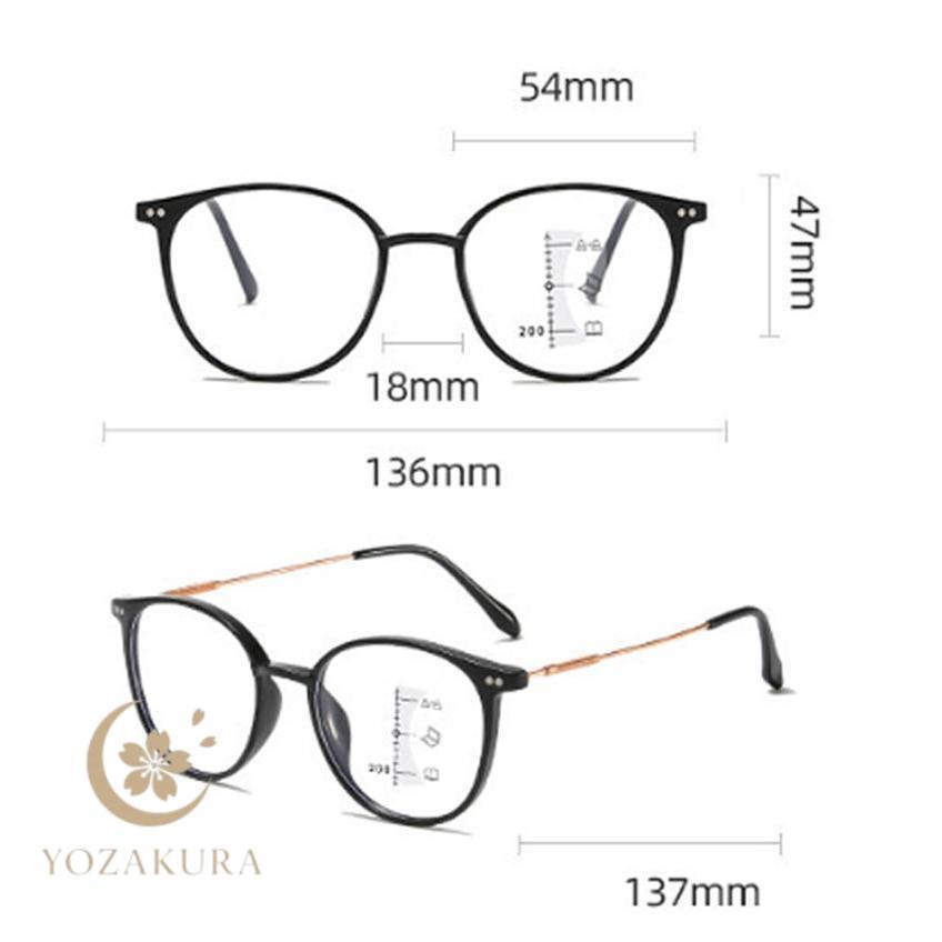 3.5 遠近両用 可愛い 2.0 ブルーライトカット 1.5 老眼鏡 3.0 累進多