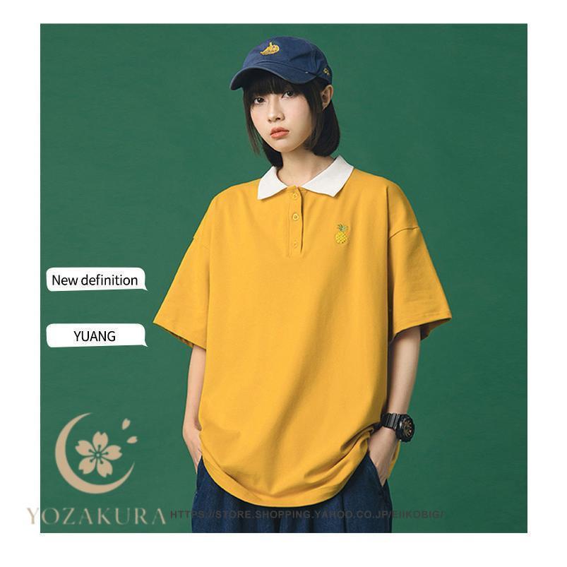 レディース ポロシャツ poloシャツ レディースTシャツ 春夏 半袖