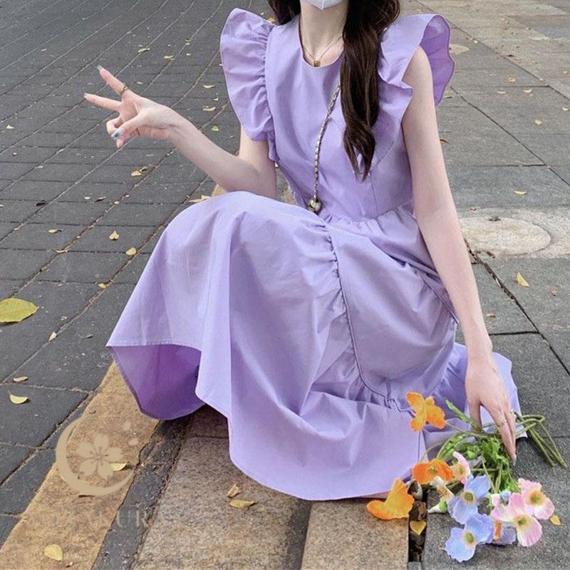 ワンピース レディース ロングワンピース 夏 夏服 春秋 ノースリーブ