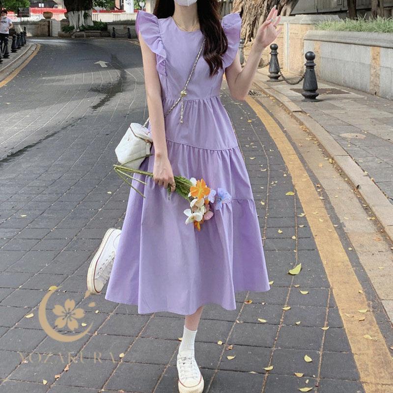 ワンピース レディース ロングワンピース 夏 夏服 春秋 ノースリーブ