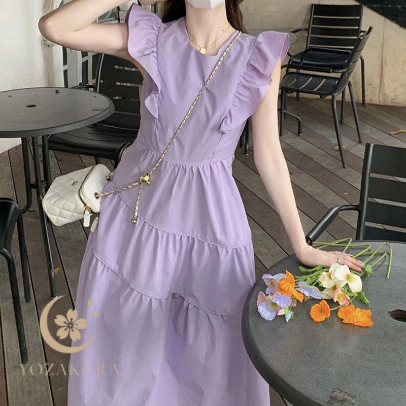 ワンピース レディース ロングワンピース 夏 夏服 春秋 ノースリーブ