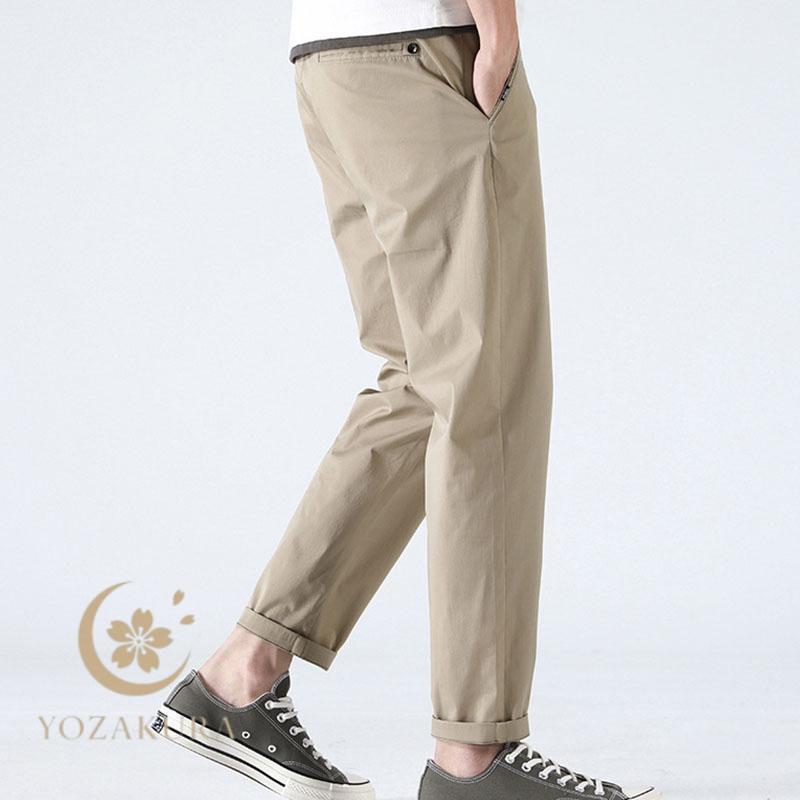 パンツ テーパードパンツ メンズ アンクルパンツ 吸汗 速乾 ボトムス