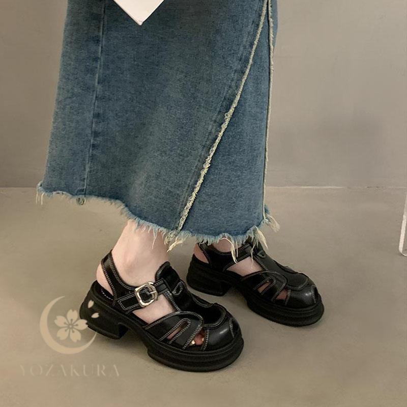 サンダル 美脚 厚底 ビーチサンダル レディース 疲れない フラット