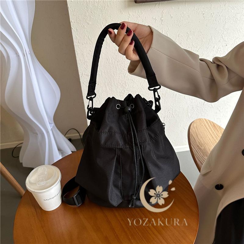 ショルダーバッグ レディース 巾着 ミニショルダー バッグ 2way