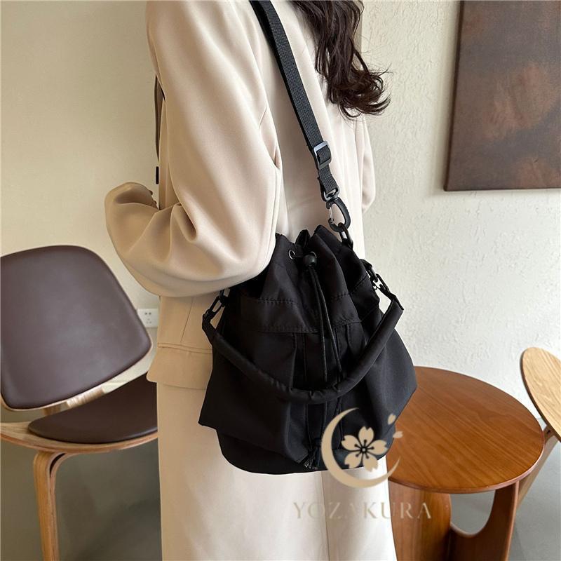 ショルダーバッグ レディース 巾着 ミニショルダー バッグ 2way