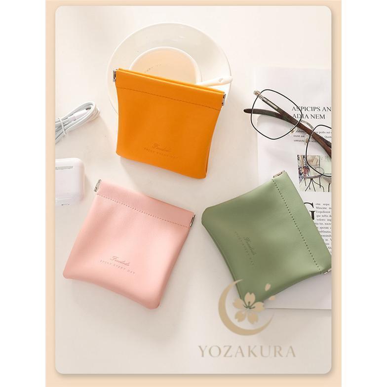財布・ケース・小物入れ U がま口 PC小物収納 小銭入れ ミニ財布 無地 上品 コインケース