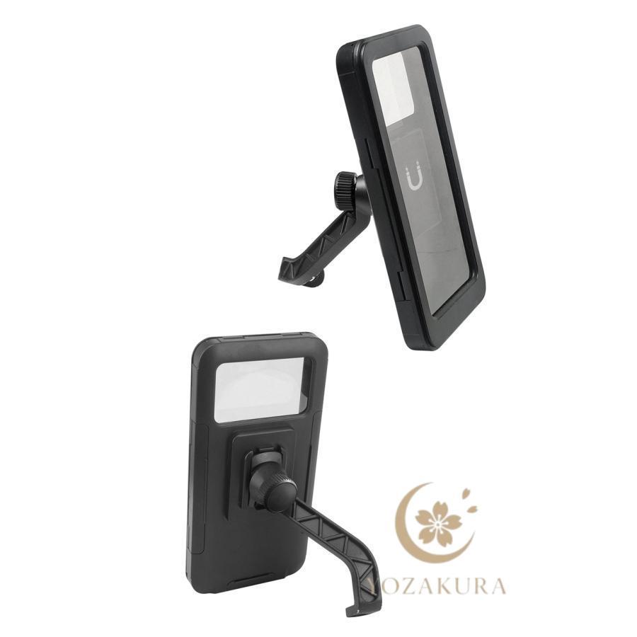 スマホホルダー バイク 自転車 車 防水 防塵 スマホスタンド