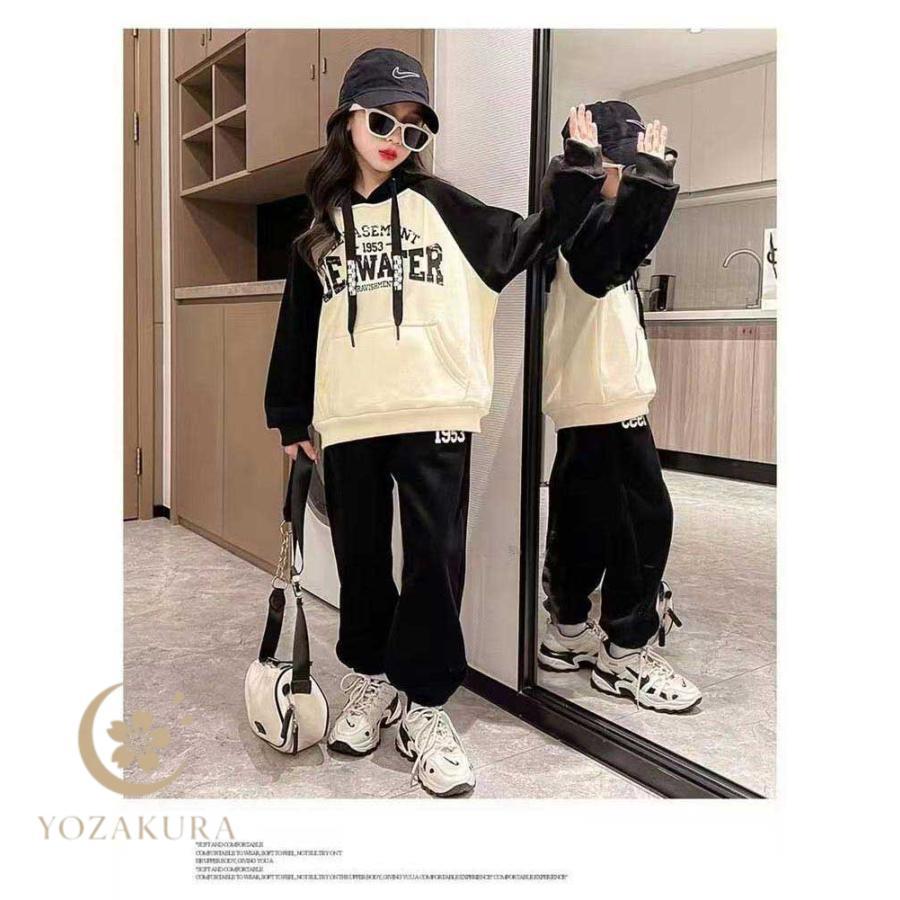 セットアップ キッズ パーカー ジョガーパンツ 上下セット 子供服