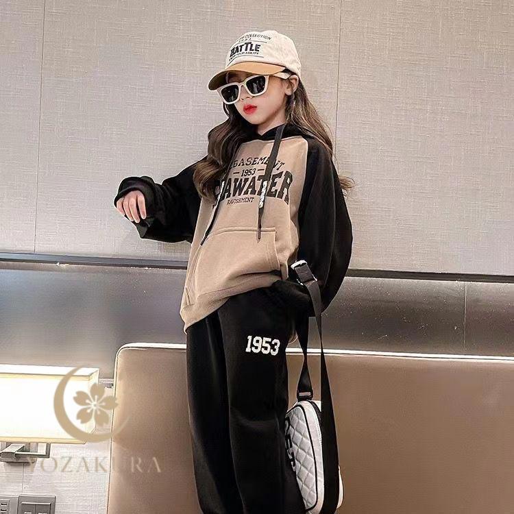 セットアップ キッズ パーカー ジョガーパンツ 上下セット 子供服 