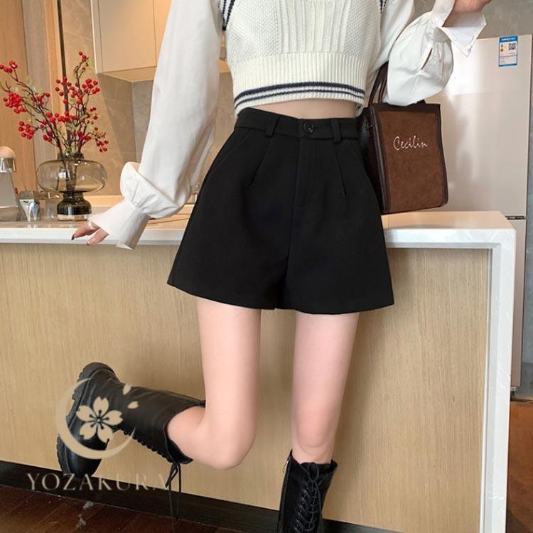 XS−4XL!半ズボン レディース 秋 大きいサイズ ショートパンツ 秋冬