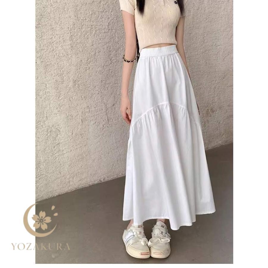 スカート ロング Aライン レディース 大きいサイズ フレアスカート