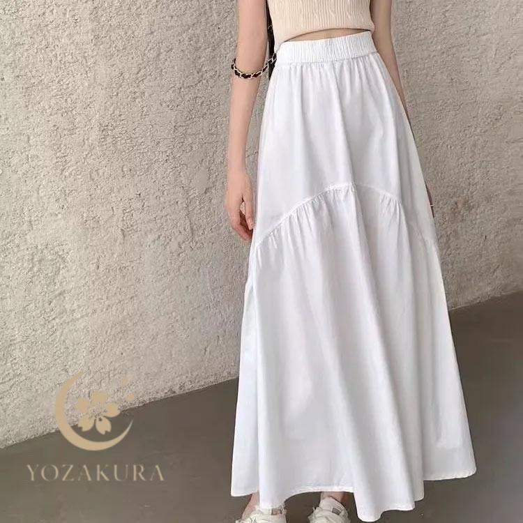 スカート ロング Aライン レディース 大きいサイズ フレアスカート