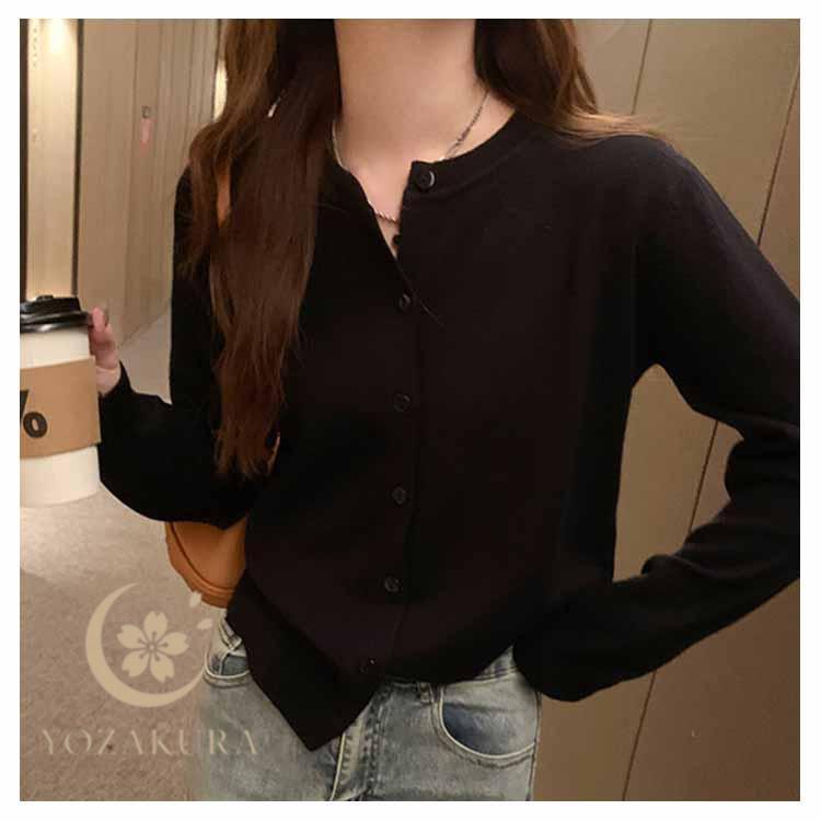 カーディガン レディース ニット トップス 春 夏 秋 uvカット カラフル