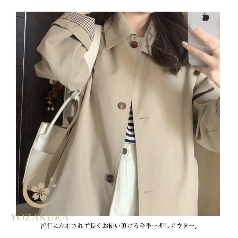 スプリングコート トレンチコート レディース 春 夏 秋 ロング