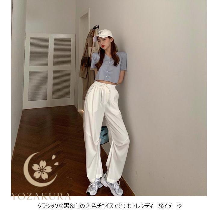 ワイドパンツ 春 夏 秋 レディース ロングパンツ 体型カバー 長ズボン