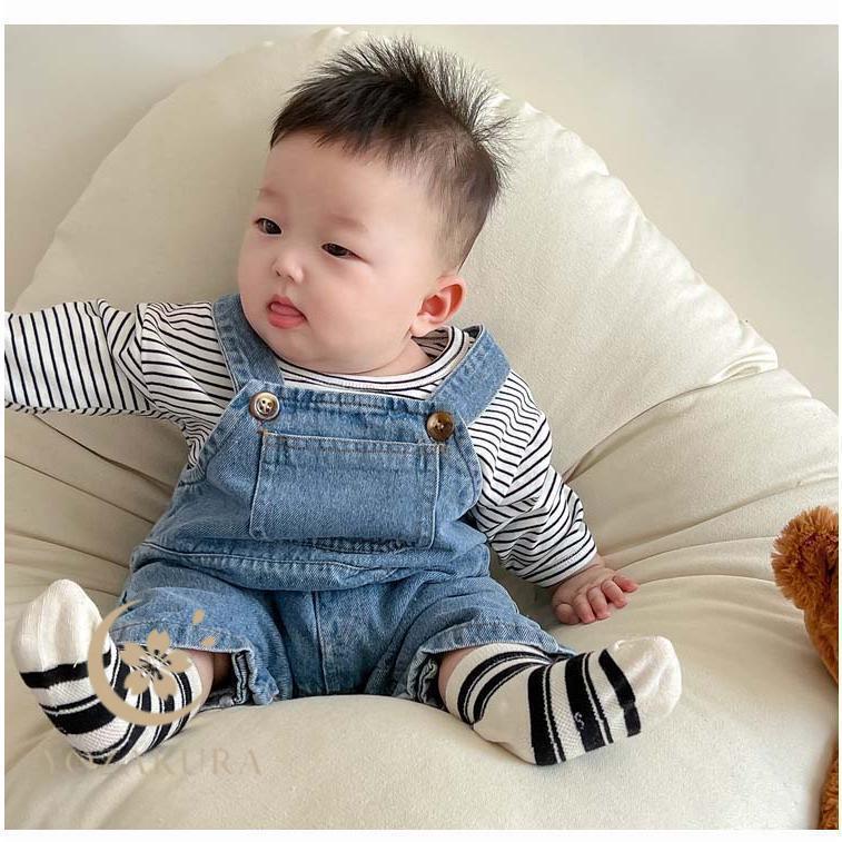 ベビー サロペット パンツ デニム ベビー服 キッズ ユニックス