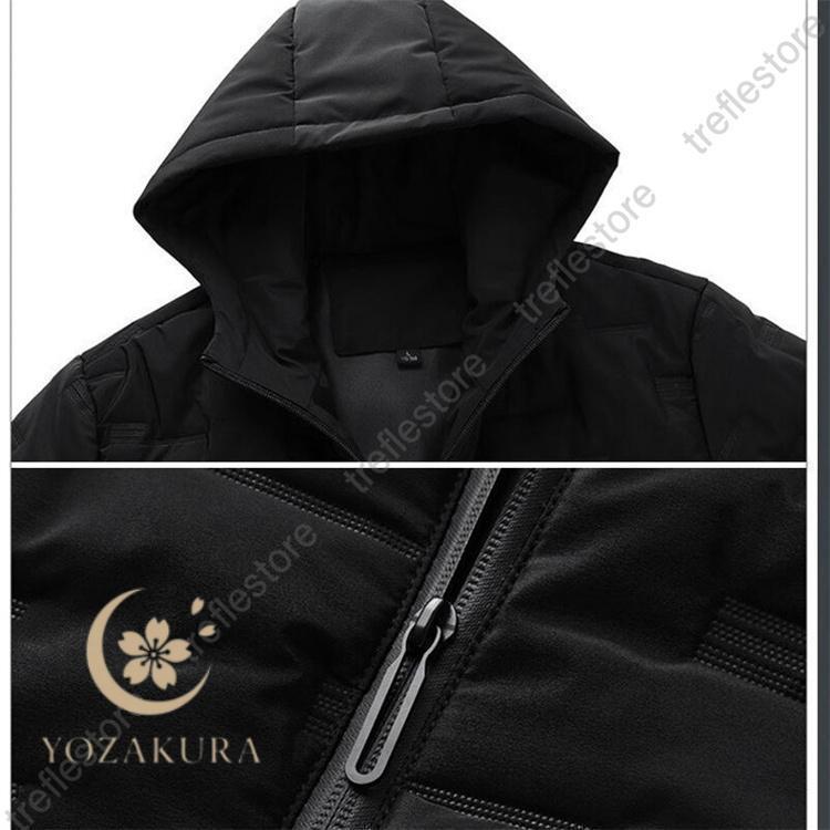 [Inkpoo] ダウンジャケット メンズ 中綿入り 防寒着 防風 冬服 コート Amazon | [Inkpoo] アウター メンズ 冬服 中綿入り ダウンジャケット