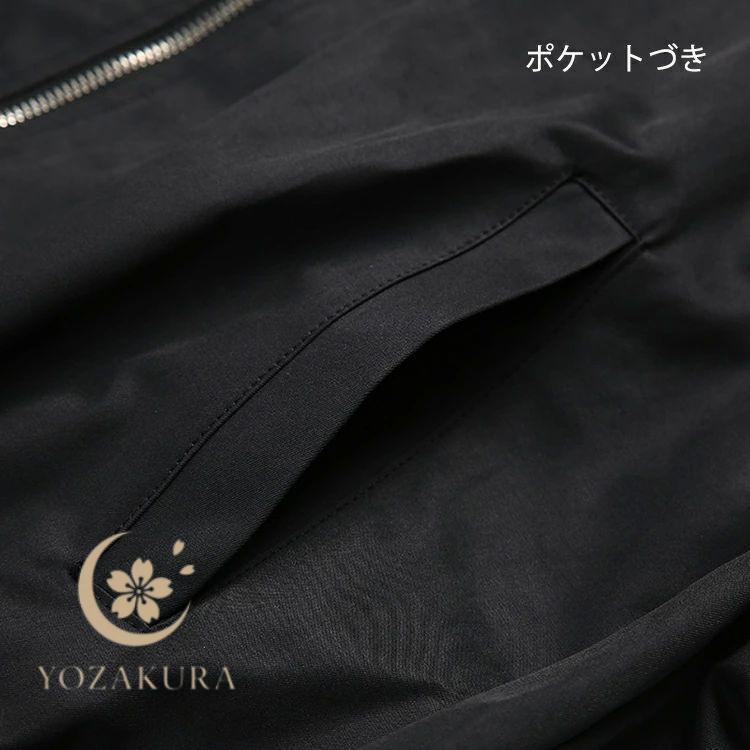 ジャケット 長袖 秋 レディース コート アウター フリル ゆったり