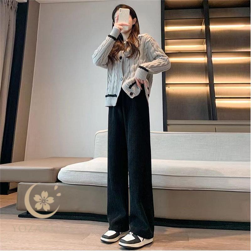 履く毛布 ワイドパンツ 春 夏 秋 トレンド 韓国ファッション 